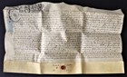 1711 Antique Deed Vellum Great Britain Edward Saffory East Rudham Thos Howard 
