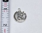 Vintage Sterling Silver 925 Saint St  Christopher  be My Guide  Catholic Pendant