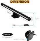 Black Portable Laptop Monitor Light Bar Usb Computer Screen Lamp
