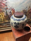 Chinese 18th Century Qing Dynasty Longevity Pattern Jar
