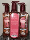 3 New Bath   Body Works Pink Gumball Bubble Gum Cleansing Gel Hand Soap Wash 8oz