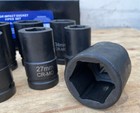 11pcs 1  Dr  Metric 22mm To 50mm Deep Jumbo Impact Socket Set 6 Point Cr-mo 90mm