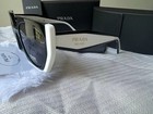 Prada Pr15ws 09q5s0 54mm Black Talc Dark Grey Women s Sunglasses