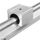 2 4 Pcs Sbr12 20 16 Slide Guide Linear Rail   Sbr20 12 16uu Block Bearing