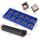 Sclcr1616h09 Lathe Turning Tool Holder Cutter   10x Ccmt09t304 Carbide Inserts