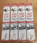 Lot Of 4  Eagle Claw Baitholder Snelled Hooks  Size 1 0  6 Pack  24 Total Hooks