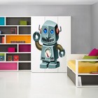 Full Color Robot Sticker Decal  48 X 65 