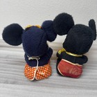 Walt Disney Mickey Minnie Mouse Vintage Antique 1960s 15    Plush Dolls Disneyland