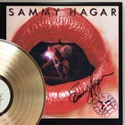 Sammy Hagar Three Lock Box Lp Record Signature Display