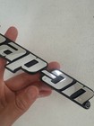 Snap-on Tool Box Logo Emblem Chrome Silver Badge Decal 8  Inch Long - Oem Design