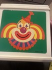 Mattel Jack-in-the-box Music Pop Goes The Weasel Clown Wind-up Toy Vintage