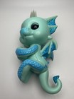 Wowwee Fingerlings Noa Baby Dragon Aqua Interactive Electronic Talking Toy Works
