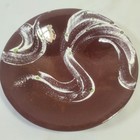 Japanese Vintage Signed Abstract Art Enamel Copper Bowl