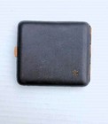 Japanese Mount Fuji K24 Gold Silver Damascene Cigarette Case Vintage antique