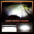 For Can-am Maverick X3 2-row 42  12d Led Light Bar Combo Driving Offroad Utv 12v