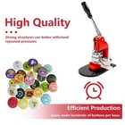Button Maker Machine Multiple Sizes  Button Pin Maker 1 1 25 2 25 Inch  Inter   