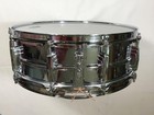 Vintage Ludwig Pre-serial 1961 Brass Shell   Hoops  Supraphonic 400 Snare Drum