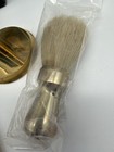 Vintage Gentleman s Shaving Set Gold Plated On Solid Brass  Brand New Boxed 