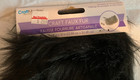 New Craft Faux Fur 9  X 12  Black Soft And Nice Quality