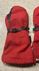 Vintage Patagonia Chouinard Equipment Red Mittens Fleece Lined