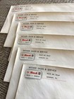 Nash Dealership Envelopes lot Of 6 Unused