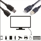 3ft 5ft 10ft 15ft 30ft Usb 2 0 Male To Female Extension Extender Cable Cord Us