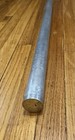 Vtg 1960 s Champion Aluminum Fly Fishing Rod Tube W metal Cap 43 Inch X 1-1 2  D
