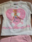 Sky Dancers Rare Htf 90s Youth Sz 6x Matching Sweatsuit Outfit White Pink