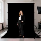 Black Backdrop Cloth 6x9ft High Density Fabric Black Photo Backdrops For Port   