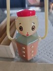 Antique Vintage Celluloid Doll Childs Rattle Toy Made In Japan Rattle Works 