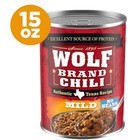  2 Pack  Wolf Brand Mild Chili Without Beans  25g Protein Per Serving  15 Oz  Ca