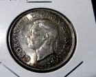 1937 Canada 50 Cents  800 Silver Canadian Coin