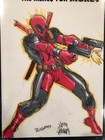 Ryan Stegman Original Sketch Art Cgc 9 6 Signed Deadpool Comic Not Cbcs 