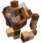 Complex Cube - Brain Teaser Wooden Puzzle