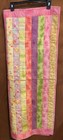 Baby Quilt  Handmade  Soft Heavy Fabric  Reversible  Flowers  Hearts  Bs07