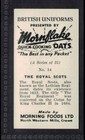 Royal Scots - 65   Year Old English Trade Card   14