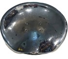Tractor Implement Chrome Plated Steel Metal Seat    no Mount For Stool  Vintage