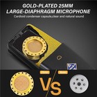 Xlr Podcast Microphone Professional Cardioid Studio Condenser Microphone 25mm   