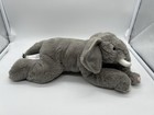 Fao Schwarz 2020 Elephant Plush Stuffed Animal Soft Floppy Lying Down 14   