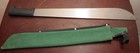 Vintage Machete With Sheath 23 Inch