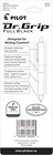 Dr  Grip Fullblack Refillable   Retractable Ballpoint Pen  Medium Point 