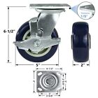 5 x 2  Heavy Duty Casters   Polyurethane Wheel Capacity Up To 800-3200 Lb