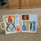 Vintage Fisher Price Medical Kit Doctor Nurse 1977 Set  936 Case
