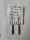 6 Pairs Of Vintage Taxco Mexico Sterling Silver Corn Spears  Holders