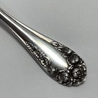 Wallace Sterling Flatware  Rose  Small Teaspoon  5 3 8 Inches