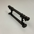 Cast Iron Decorative Door Handle Antique Rustic Style