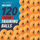 Training 3 Star Table Tennis Balls - 40 mm Regulation Bulk Ping Pong