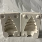 Duncan Tm-34 Ceramic Mold Mini Christmas Tree Shape Mold Vintage Pottery 1976
