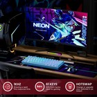 Mechanical Gaming Keyboard - 61 Keys Multi Color Rgb Illuminated Led Backlit    