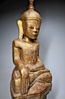 Antique Shan Buddha From Burma  myanmar   18th Century